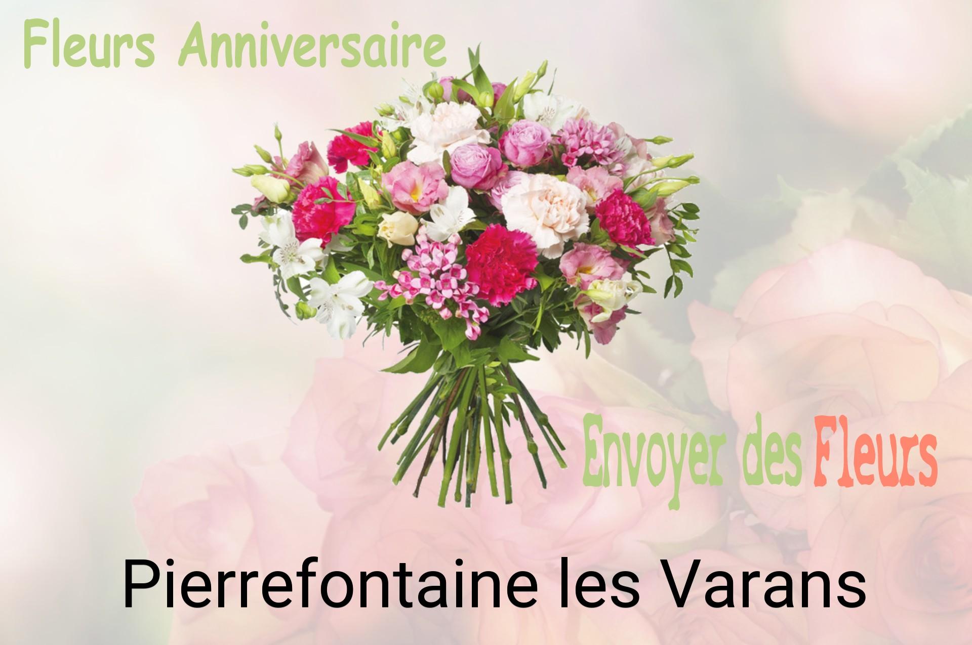 Bouquet de fleurs d’anniversaire livré à Pierrefontaine-les-Varans