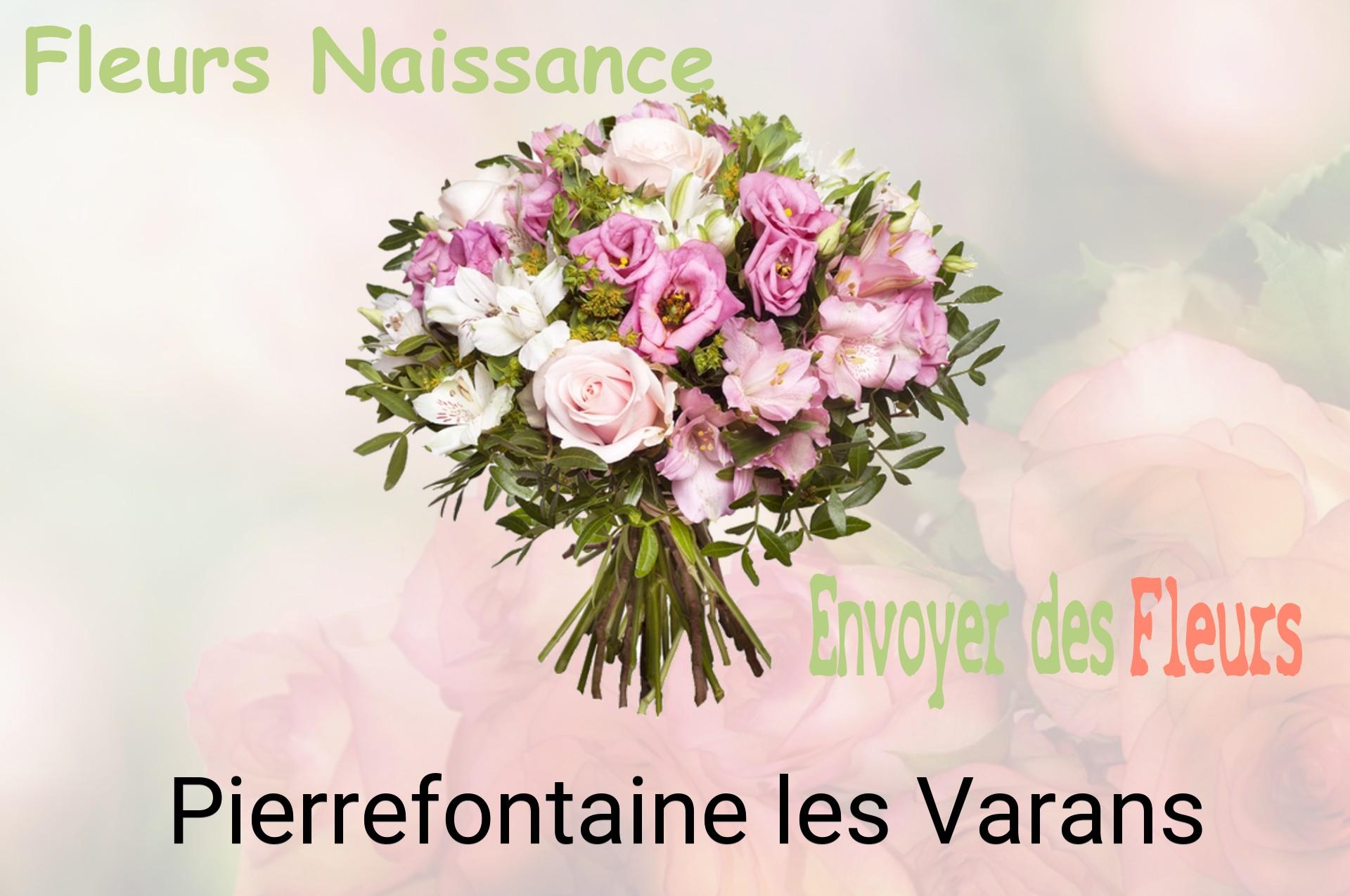 Bouquet de fleurs de naissance livré à Pierrefontaine-les-Varans