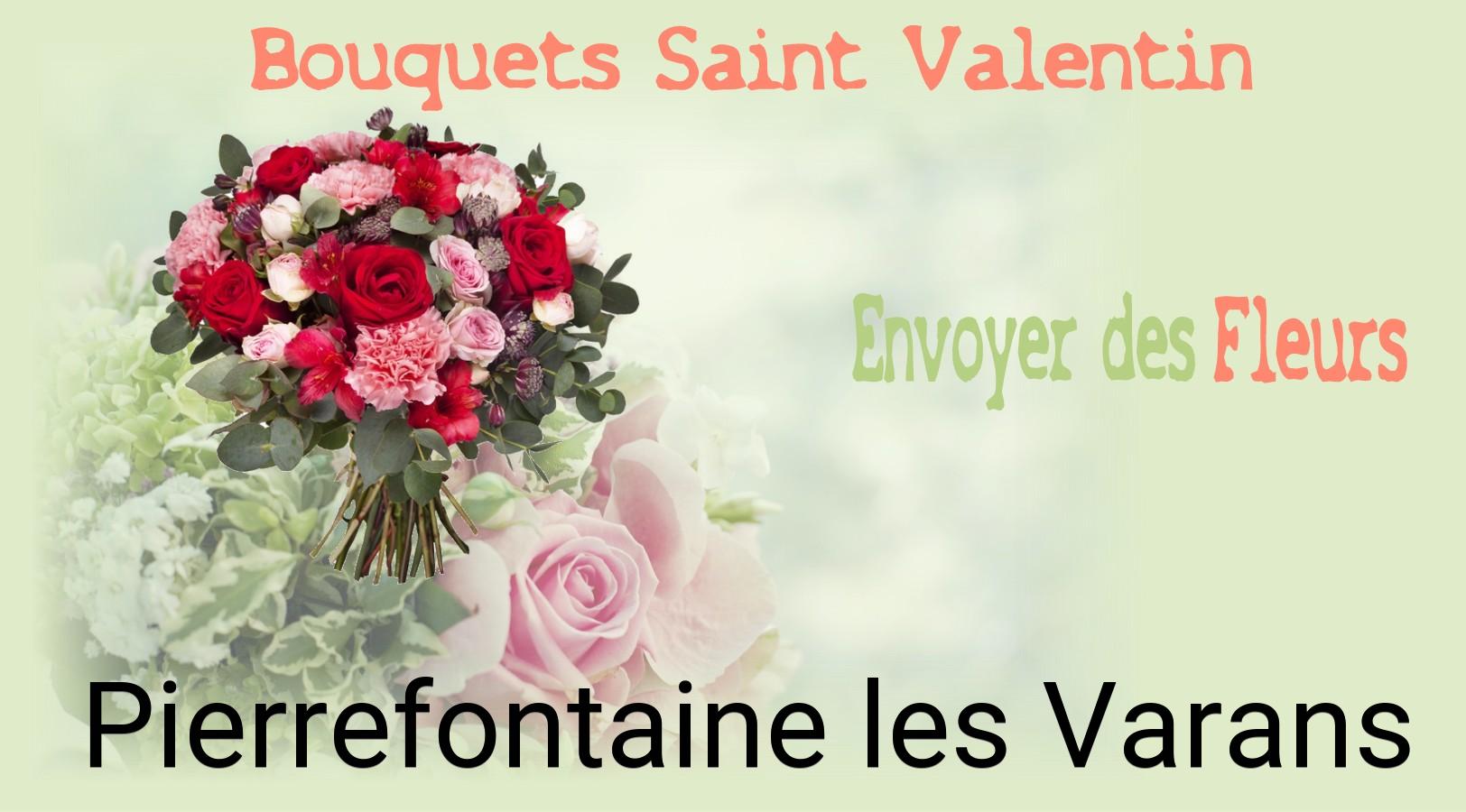 Roses de Saint-Valentin livrées à Pierrefontaine-les-Varans